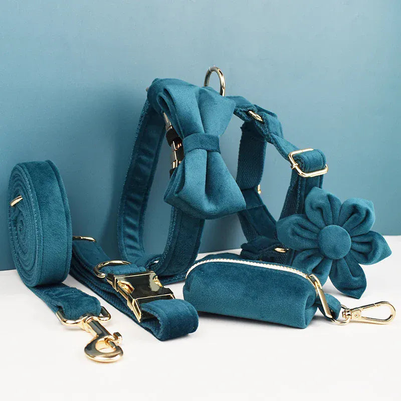 Lime Green Velvet Set