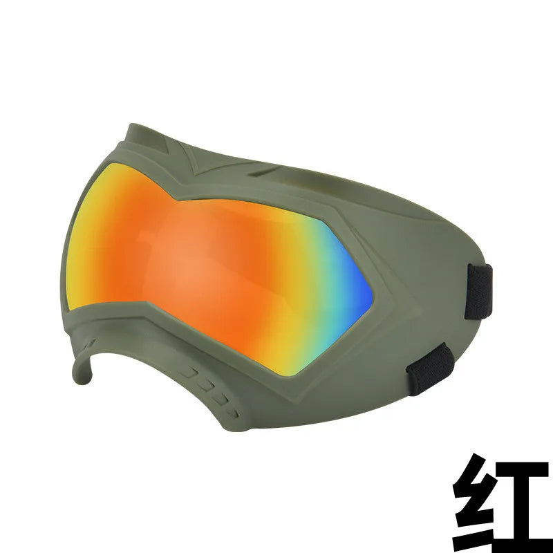 Large Dog Sunglasses – Adjustable Goggles for Medium & Large Dogs