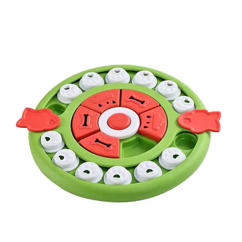 Interactive IQ Food Dispenser – Slow Feeder Bowl for Dogs & Cats