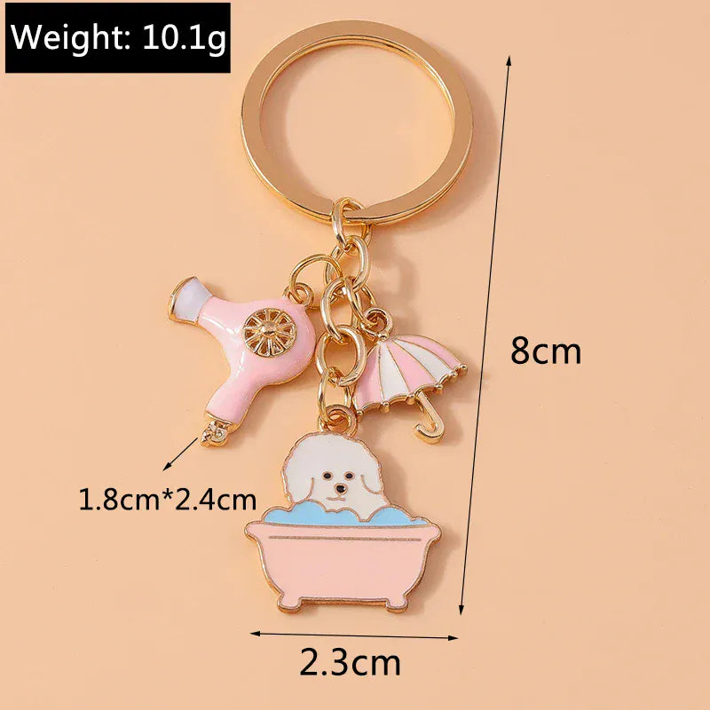 DDPaws  Cute Animal Dog Collar Charm