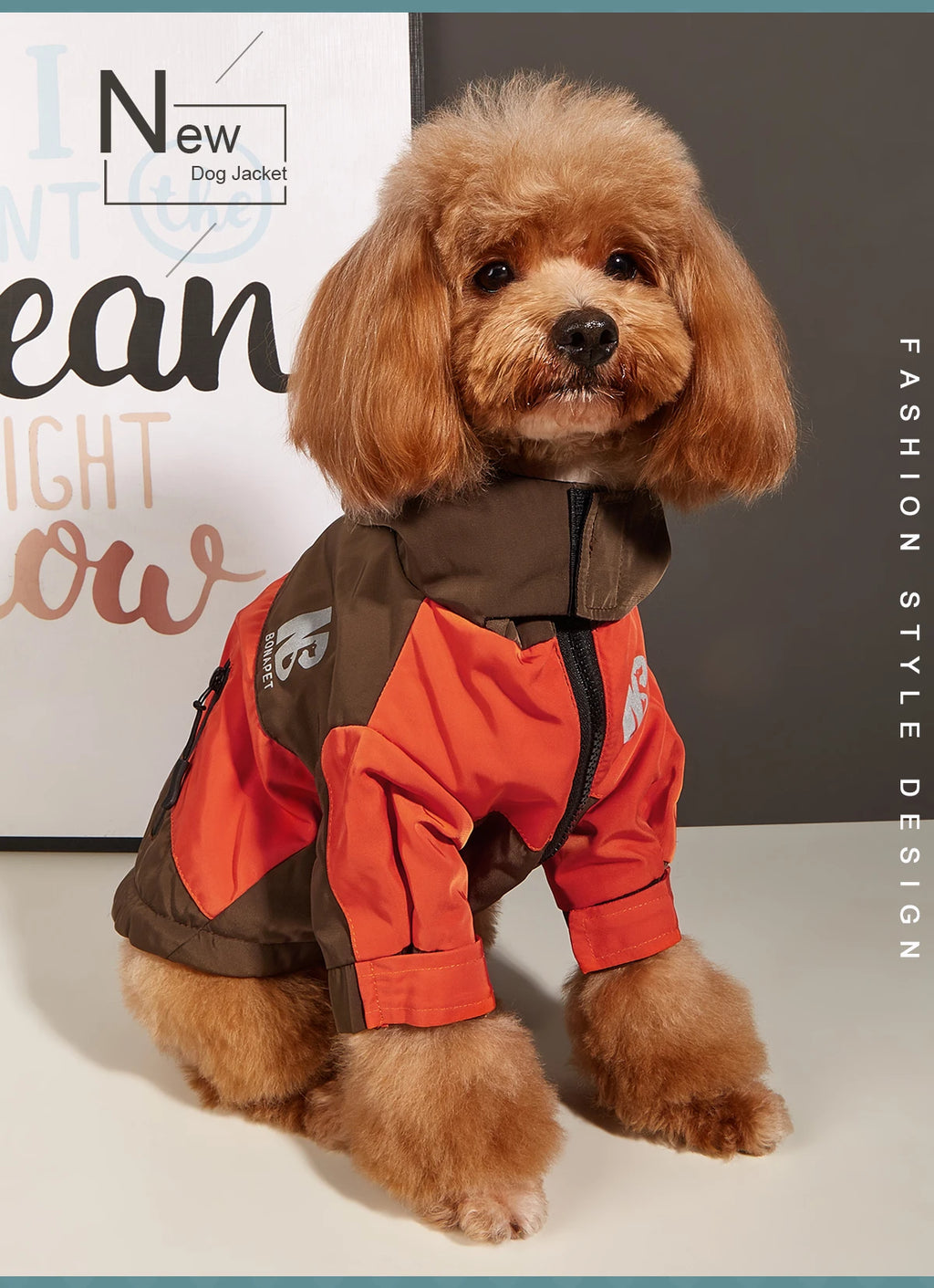 Waterproof Winter Dog Jacket – Thick Fleece-Lined, Windproof Coat for Small, Medium & Large Dogs
