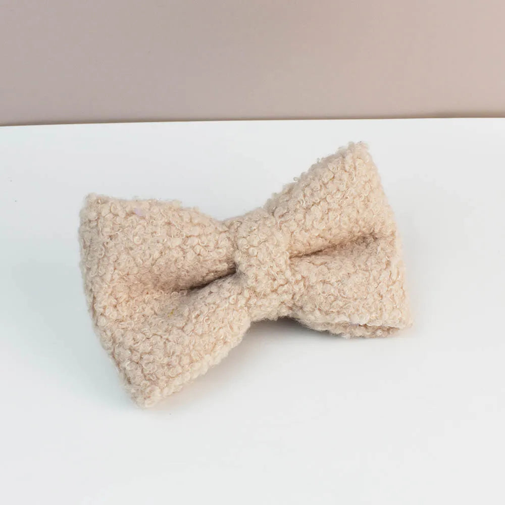 Teddy Velvet Personalized Dog Collar, Leash & Harness Set