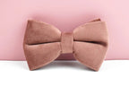 Pink Velvet Personalized Dog Collar, Leash & Harness Set