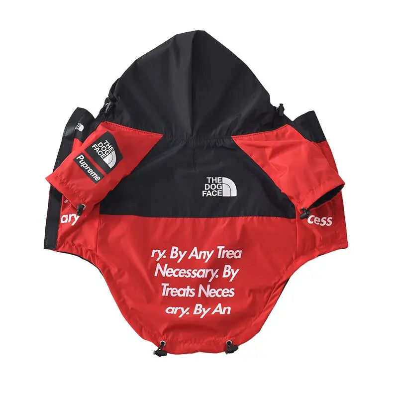 Waterproof Reflective Dog Raincoat – Hooded Outdoor Jacket for All Seasons