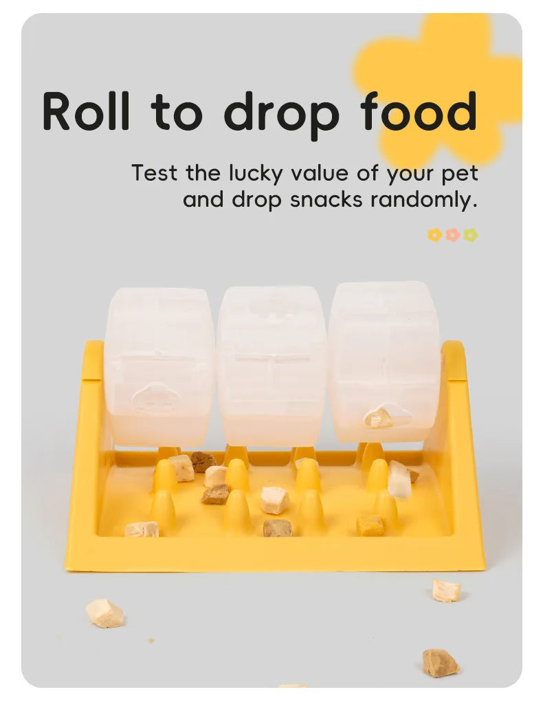 Interactive Puzzle Toy - Slow Feeder Dog Bowl for Stress Relief & Healthy Eating