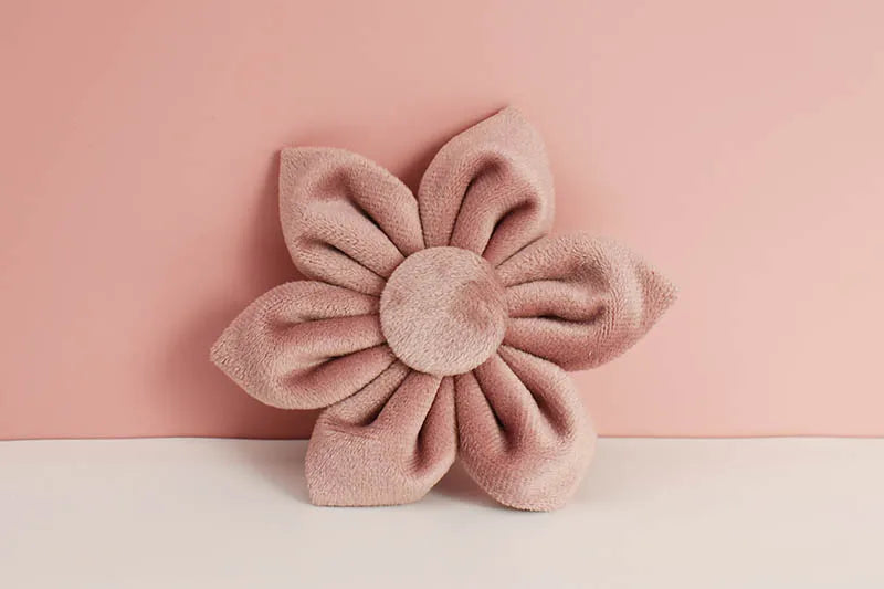 Light Purple Velvet Personalized Dog Collar, Leash & Harness Set