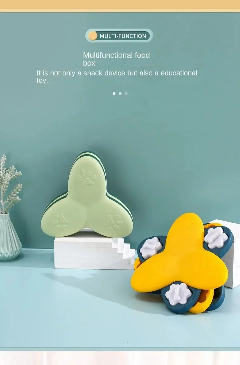 Interactive Dog Puzzle Feeder – Slow Feeding Treat Dispenser Toy for Dogs & Cats