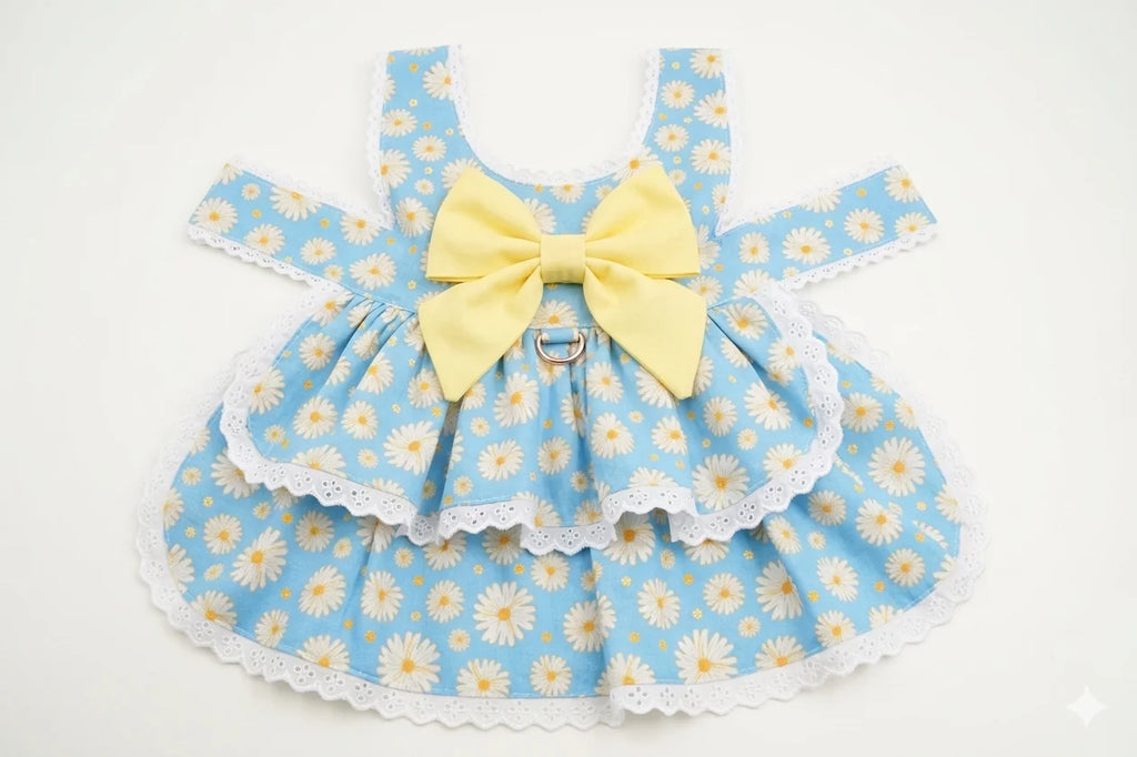 Floral Cotton Dog Dress