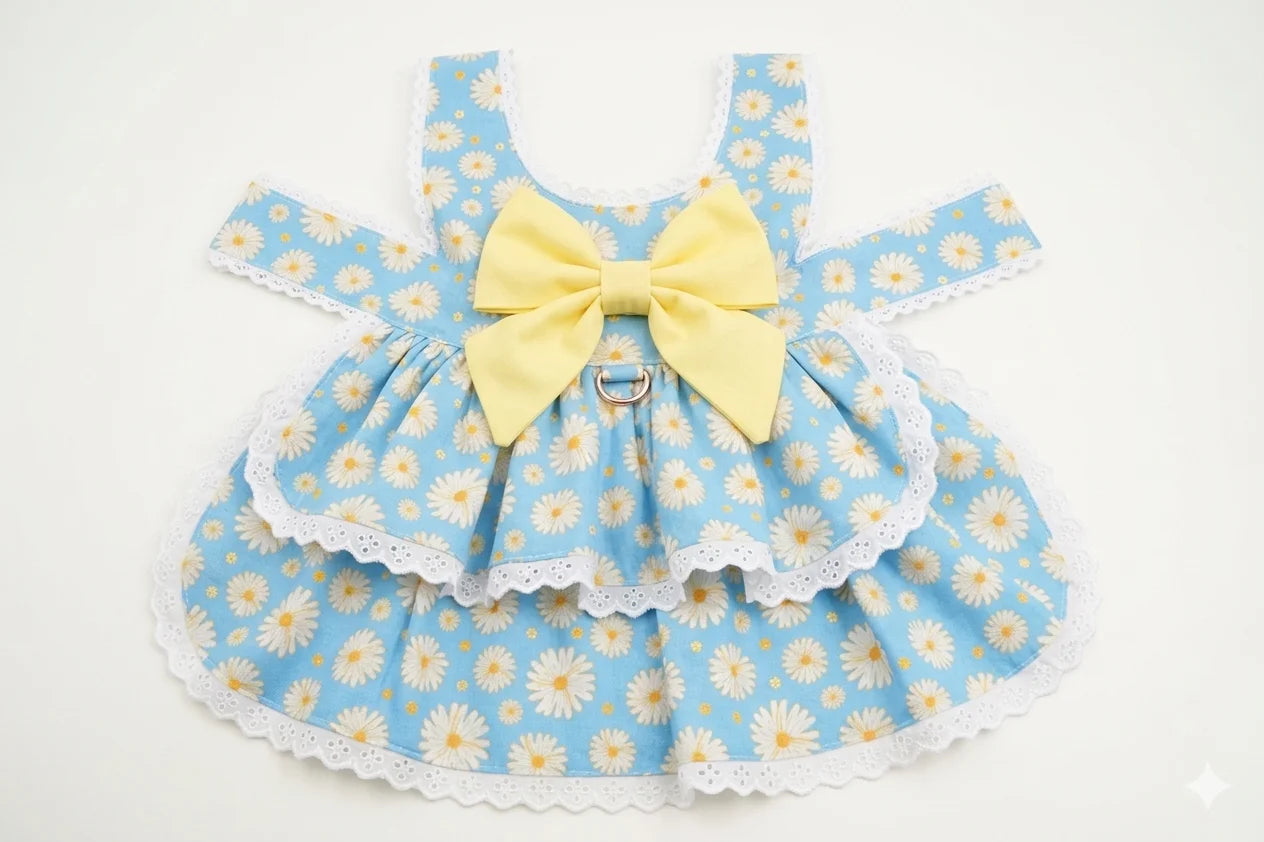 Floral Cotton Dog Dress