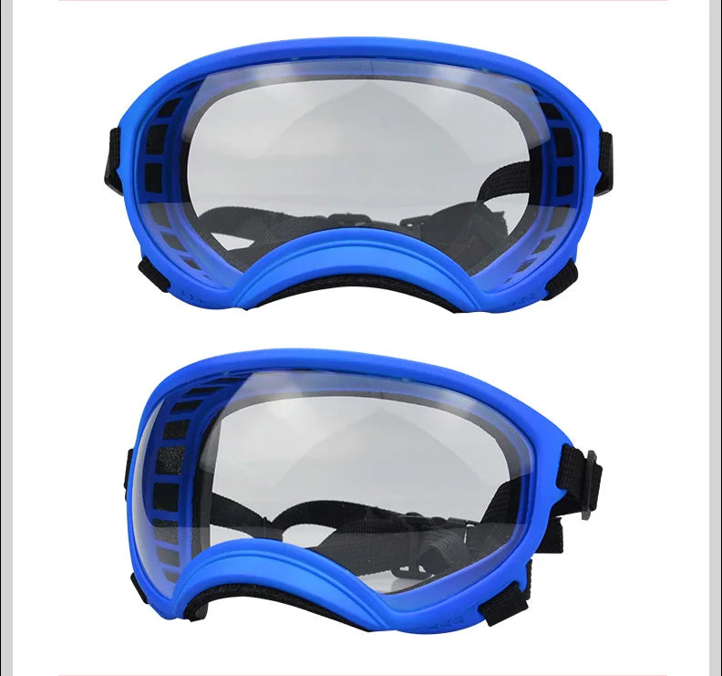 Color-Changing Dog Sunglasses – UV-Resistant Goggles for Outdoor Protection