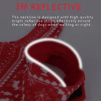 Reversible Christmas Dog Jacket – Double-Layer Fleece Winter Coat for Small, Medium & Large Dogs