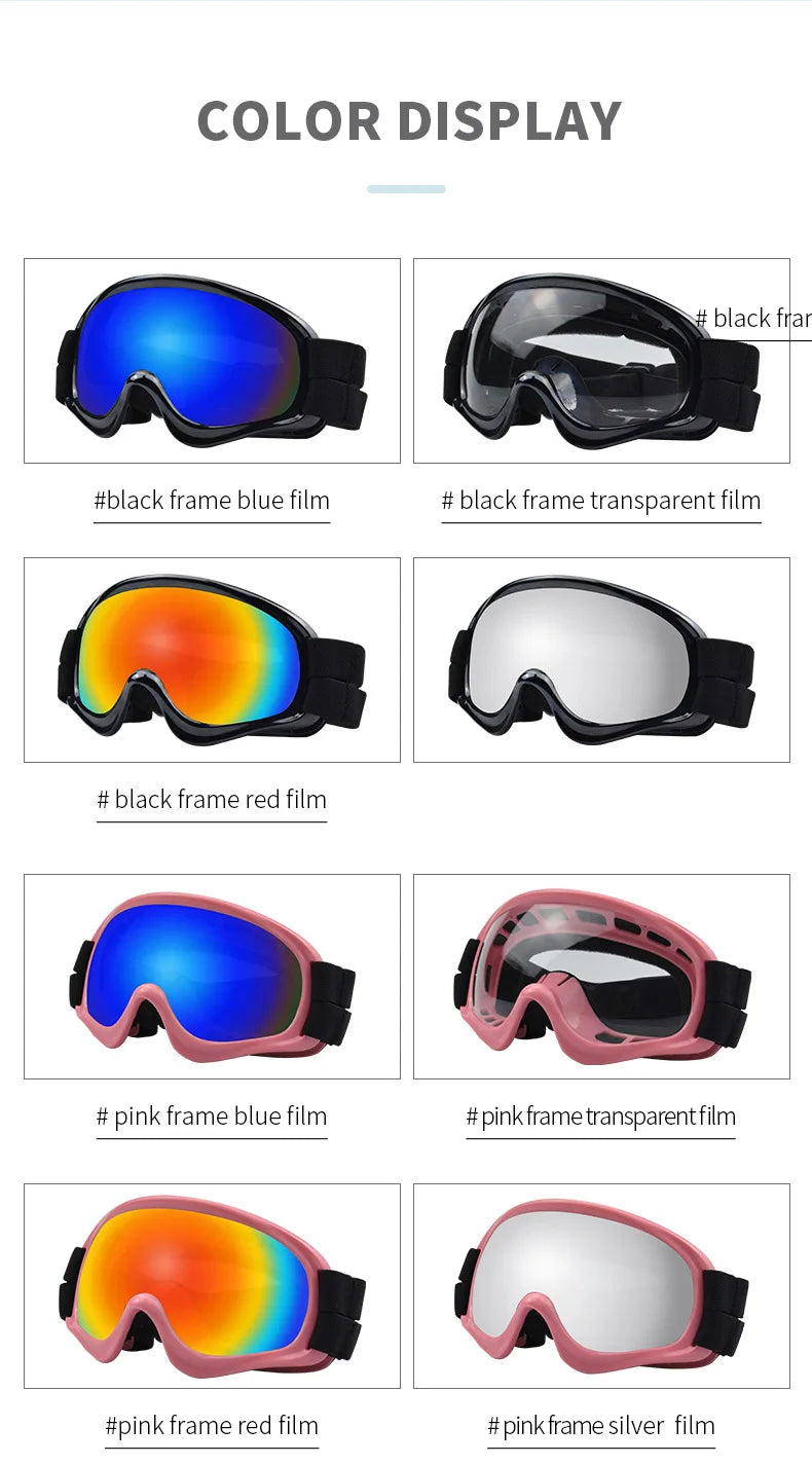 Dog Goggles – UV-Proof, Windproof Sunglasses for Medium & Large Dogs