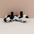 Gray Lattice Personalized Dog Collar, Leash & Harness Set