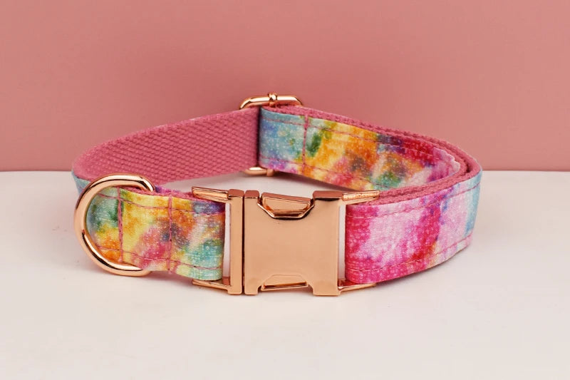 Personalized Dog Collar, Leash & Harness Set