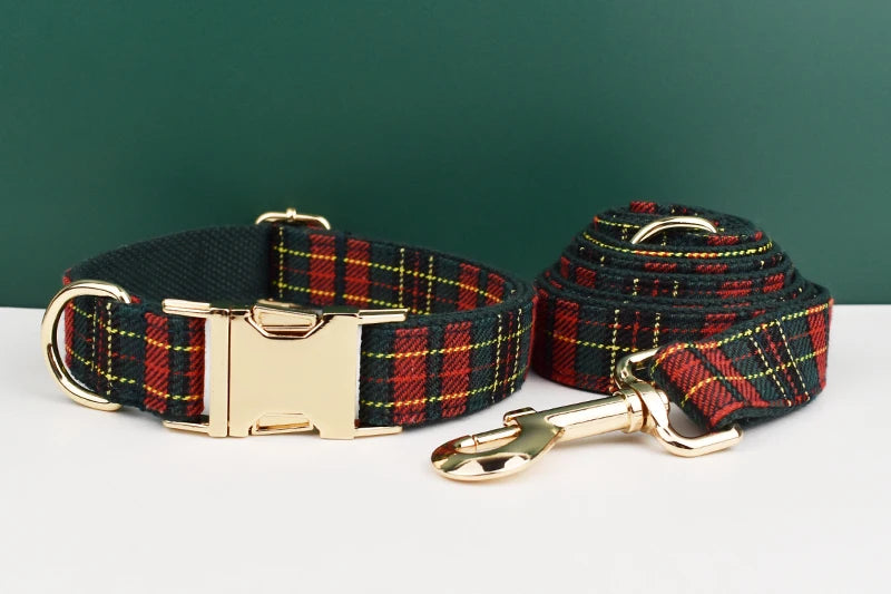 Personalized Dog Collar, Leash & Harness Set