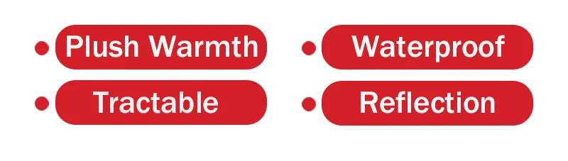 Winter Dog Jacket with Harness – Waterproof, Windproof Coat for Small & Medium Dogs