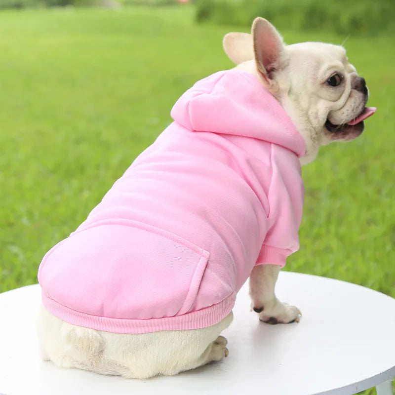 Cozy Winter Dog Hoodie – Warm Hooded Jacket for Small & Medium Dogs