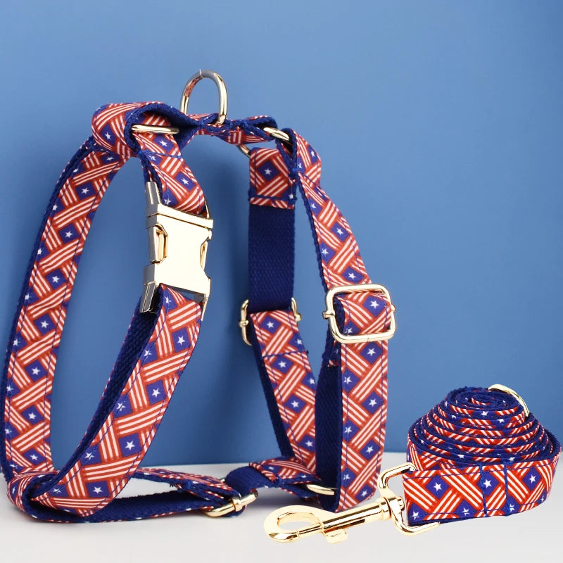 High Quality Heavy Duty Dog Harness Metal，Dog Harness Leash DIY