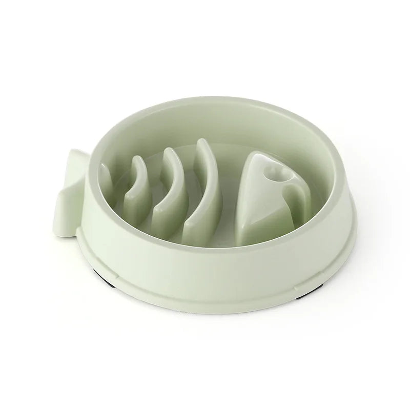 Slow Feeder Pet Bowl – Anti-Choking, Non-Slip Design for Dogs & Cats