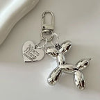 DDPaws  Grey Jelly Balloon Dog Charm