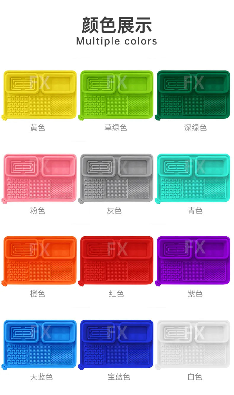 Dog Licking Pad – Slow Feeder & Calming Suction Mat for Dogs and Cats