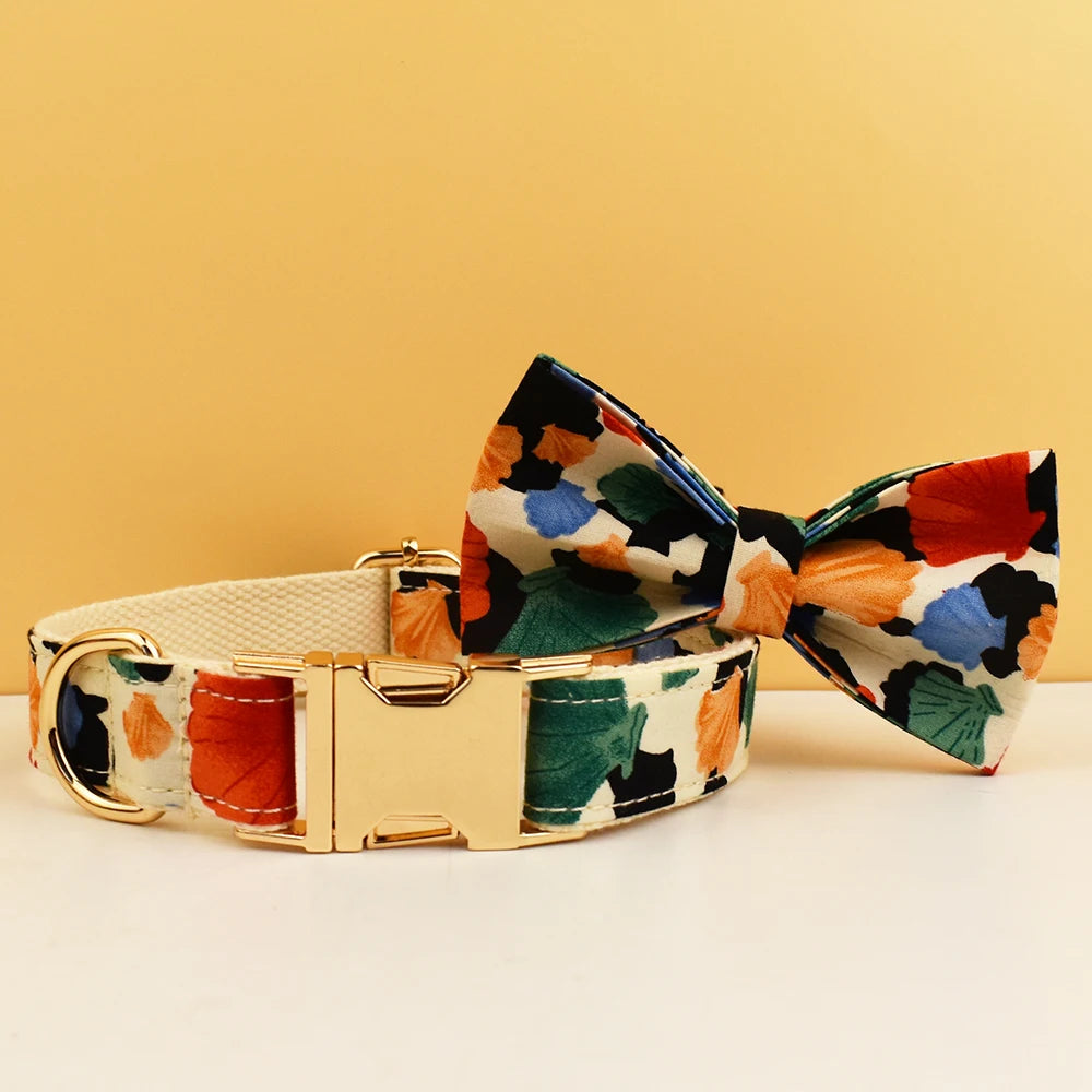 Personalized Dog Collar, Leash & Harness Set