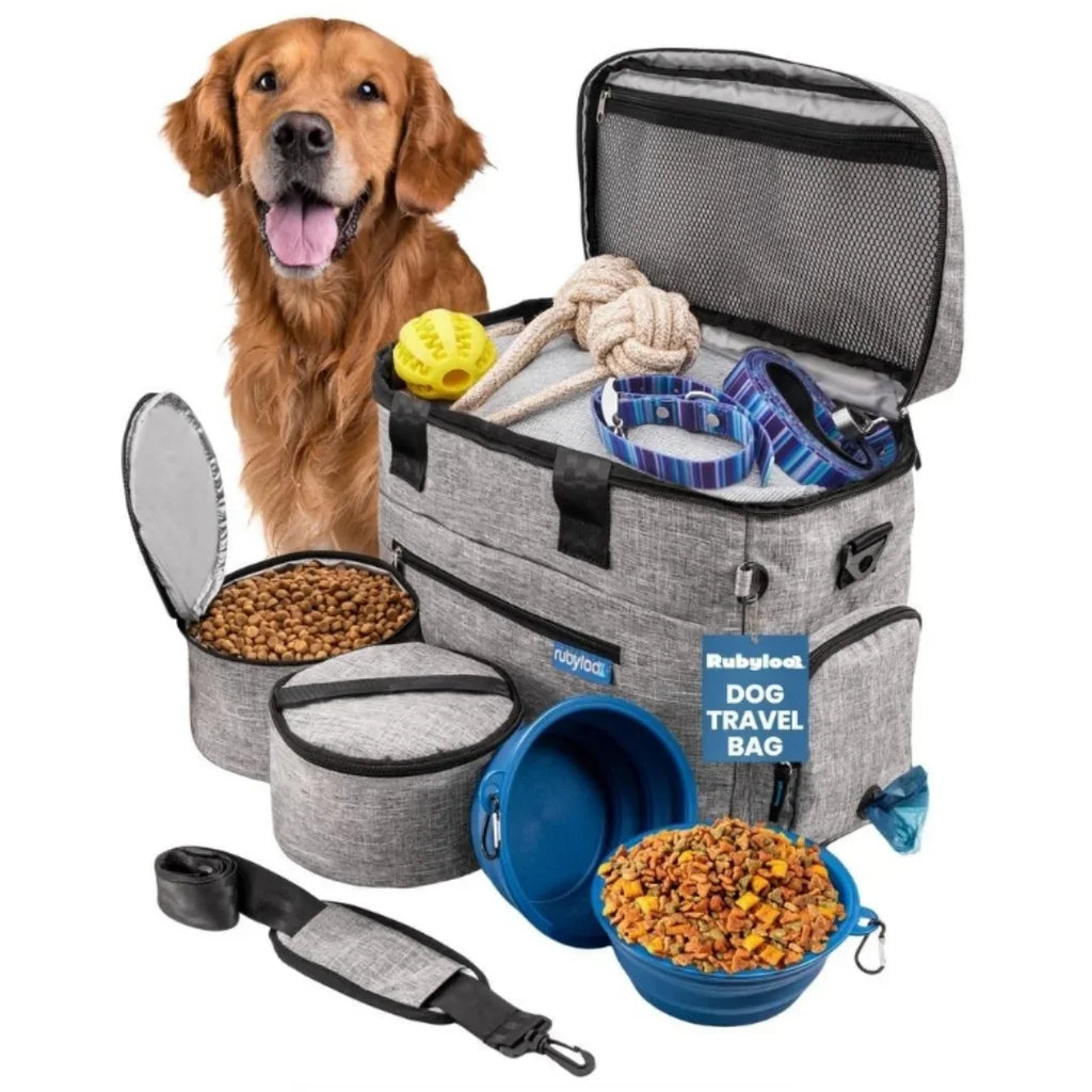 Multifunctional Dog Travel Bag – Durable, Spacious & Easy to Organize