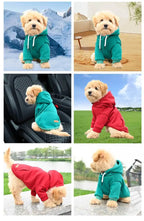 Cotton Fleece Dog Hoodie – Warm Sweatshirt for Small & Medium Dogs