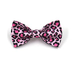 DDPaws  Bowtie / XS Pink Leopard Velvet Set