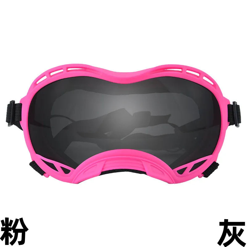 Large Dog Goggles – Windproof, Waterproof Tactical Sunglasses for Outdoor Protection