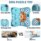 IQ Training Dog Puzzle Toy – Interactive Treat Dispenser & Slow Feeder