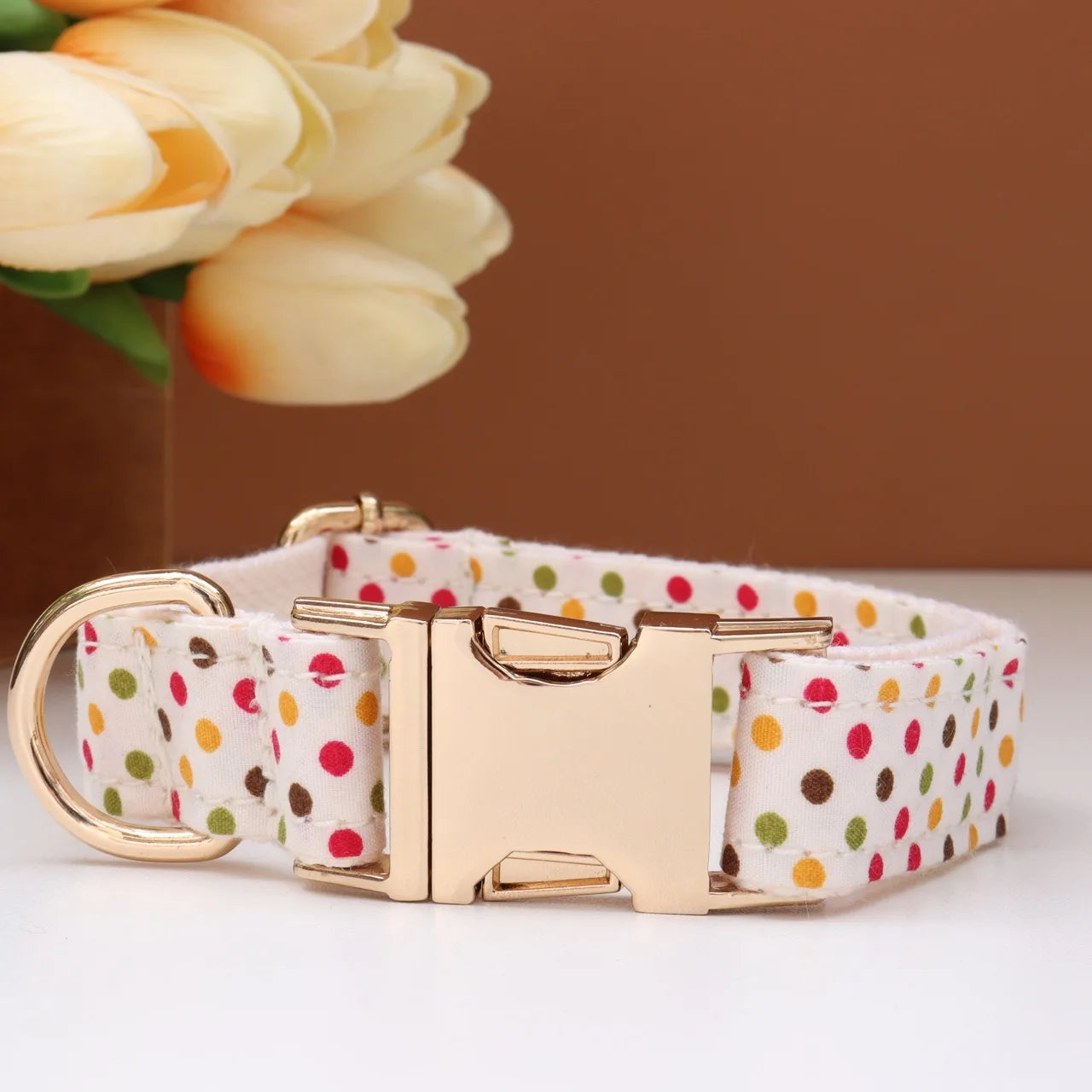 Personalized Dog Collar Bowtie Leash Set