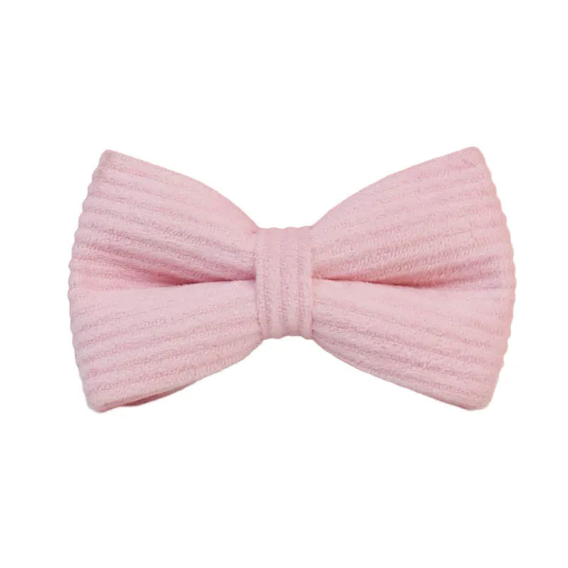 Pink Corduroy Personalized Dog Collar, Leash & Harness Set