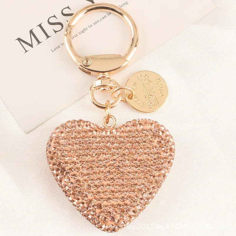 DDPaws  Bronze Rhinestone Heart Dog Collar Charm