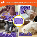 Dog Licking Pad – Slow Feeder & Calming Suction Mat for Dogs and Cats