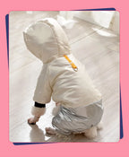 Waterproof Winter Dog Jacket – Warm Down Coat with Hood for Small Dogs