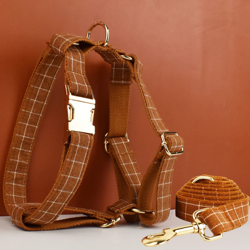 High Quality Heavy Duty Dog Harness Metal，Dog Harness Leash DIY