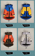 Waterproof Winter Dog Jacket – Thick Fleece-Lined, Windproof Coat for Small, Medium & Large Dogs