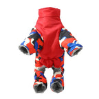 Camouflage Winter Dog Jumpsuit – Thick, Windproof & Waterproof Overalls with D-Ring