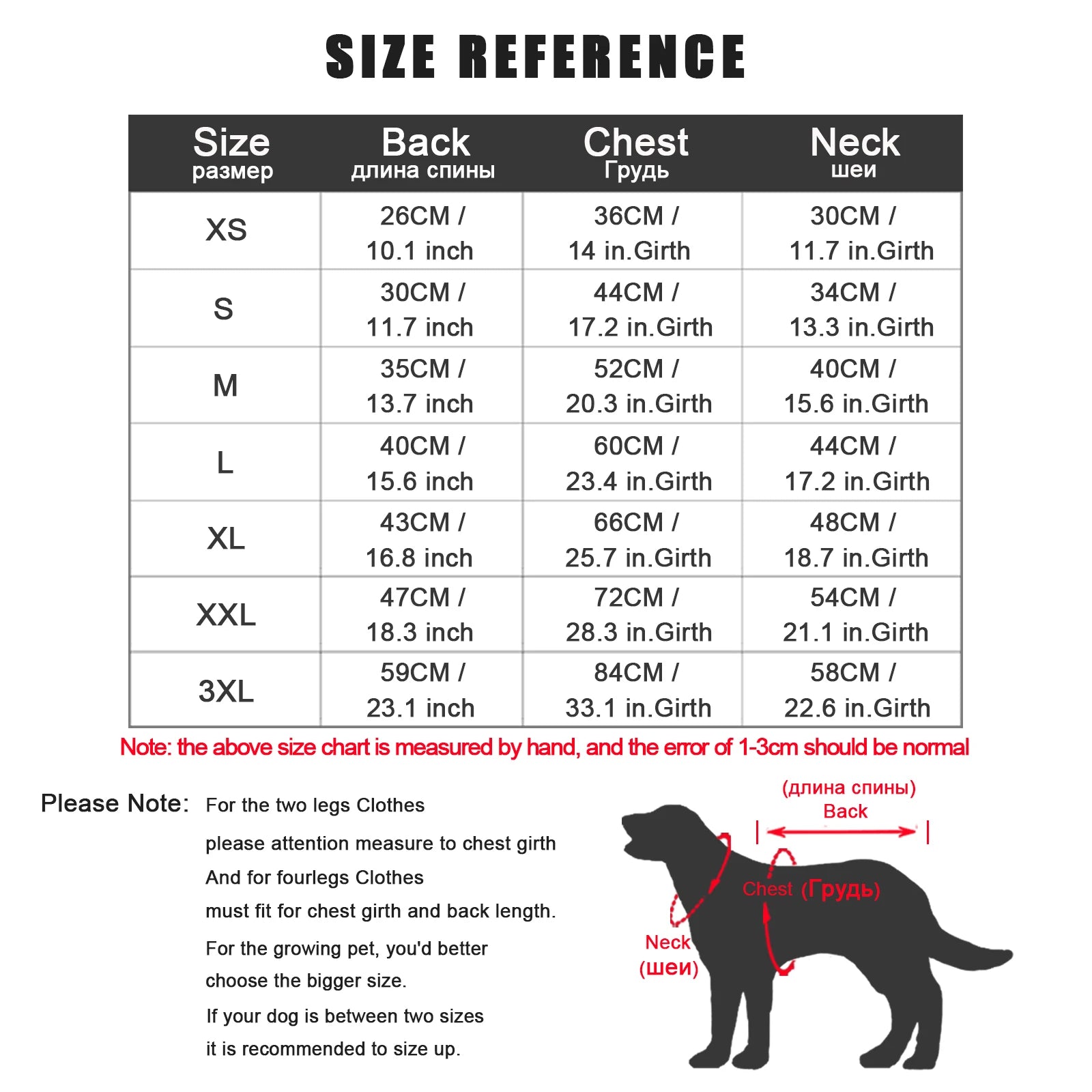 Winter Fleece Dog Jacket – Warm, Cold-Proof Coat for Small, Medium & Large Dogs