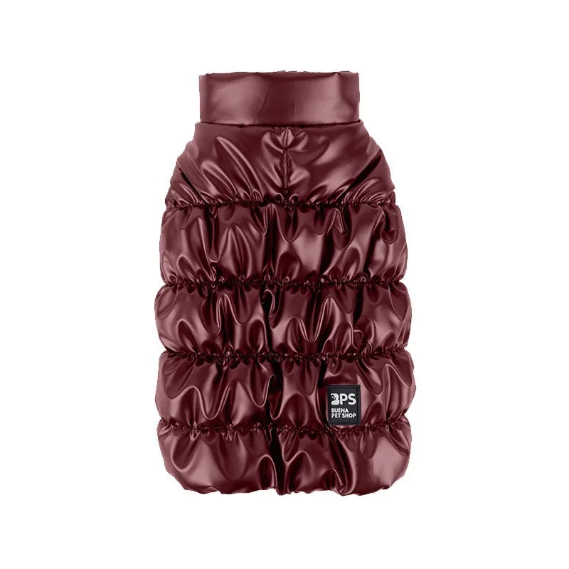 Winter Down Dog Jacket – Windproof Padded Coat for Small & Medium Dogs