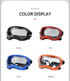 Color-Changing Dog Sunglasses – UV-Resistant Goggles for Outdoor Protection