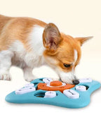IQ Training Dog Puzzle Toy – Interactive Treat Dispenser & Slow Feeder