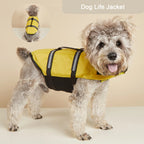 Reflective Dog Life Jacket – Adjustable Buoyancy Vest for Swimming, Boating & Surfing (All Sizes)