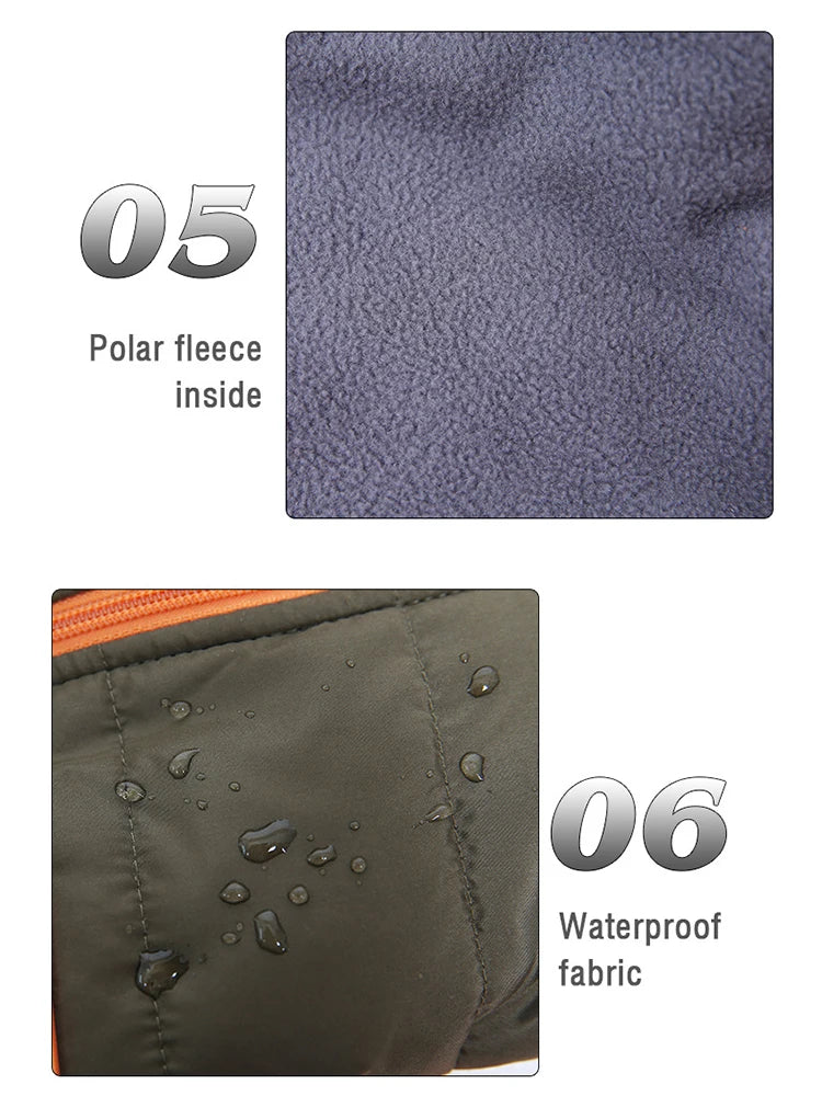 Waterproof Puppy Jacket with Built-in Harness – Warm Winter Vest for Small Dogs