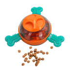 UFO-Shaped Tumbler Toy – Interactive Food Dispenser & Chew Toy for Dogs and Cats