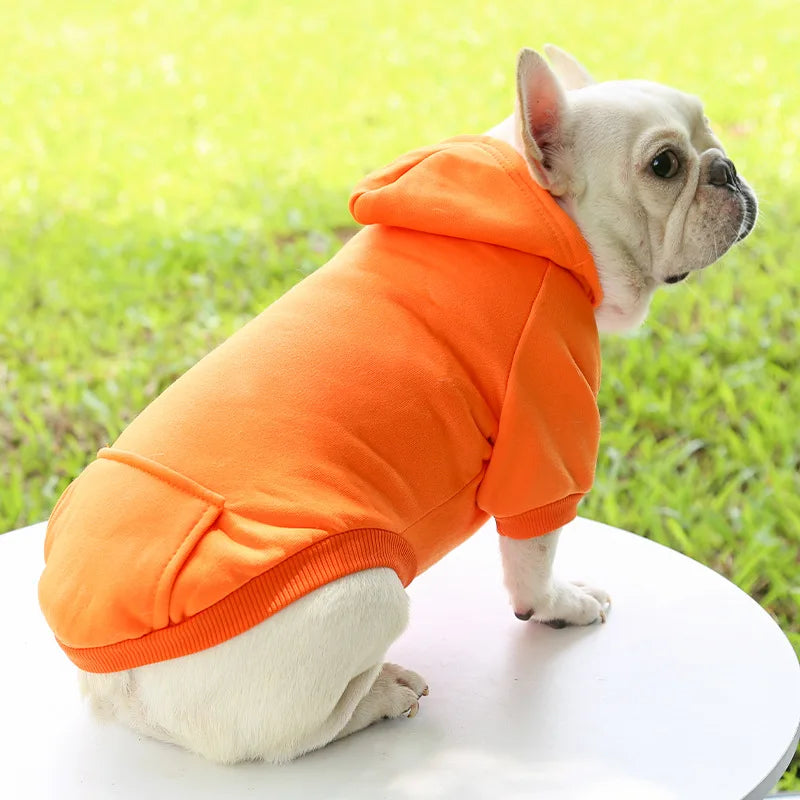 Cozy Winter Dog Hoodie – Warm Hooded Jacket for Small & Medium Dogs