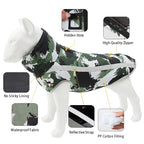 Waterproof Reflective Dog Jacket – Warm Winter Coat for Large & Small Breeds