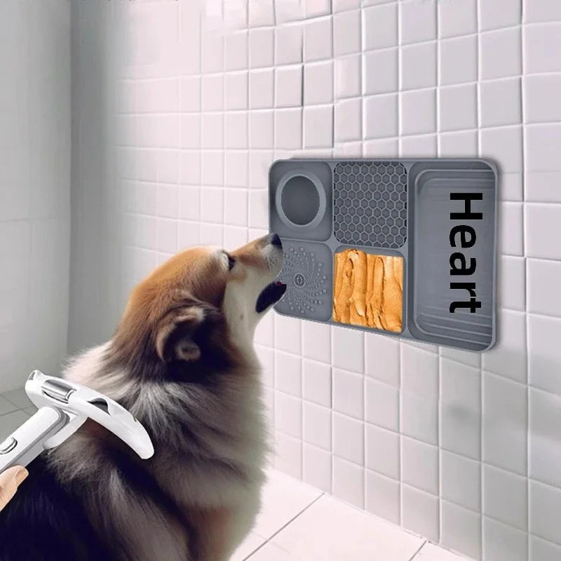 Dog Licking Pad – Slow Feeder & Calming Suction Mat for Dogs and Cats
