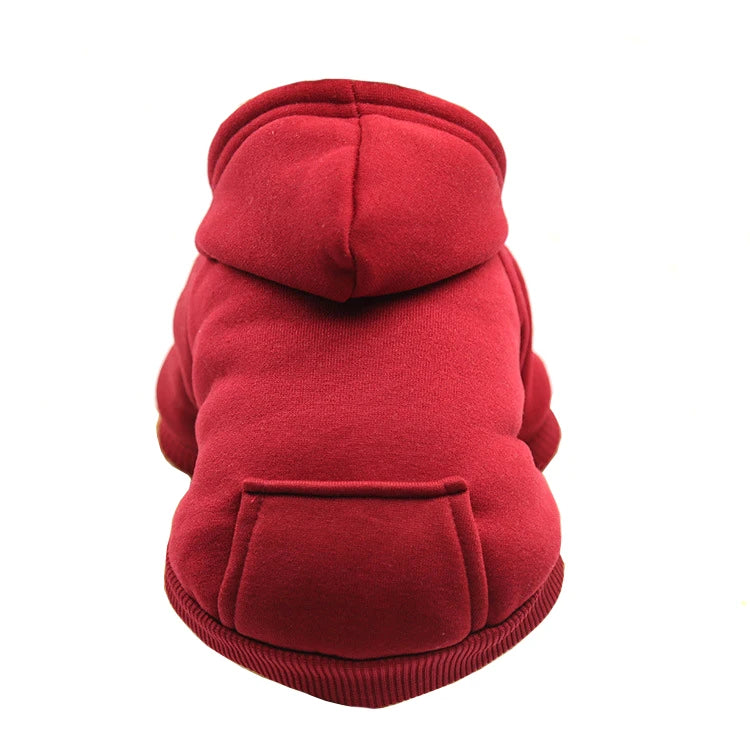 Cozy Winter Dog Hoodie – Warm Hooded Jacket for Small & Medium Dogs